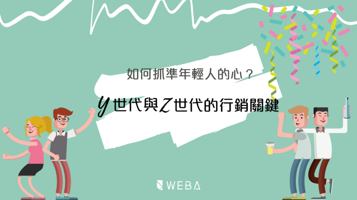 如何抓準年輕人的心?Y 世代和 Z 世代消費者的行銷關鍵 | WEBA