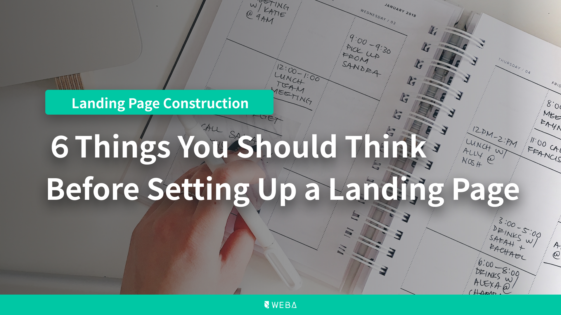 Landing Page Construction